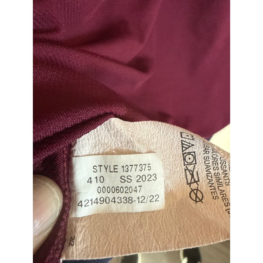 Under Armour Mens XL Two-Tone Maroon & Navy Performance Polo Shirt - Picture 7 of 8